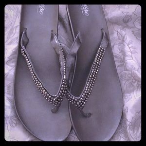 Cute Silver Sandals